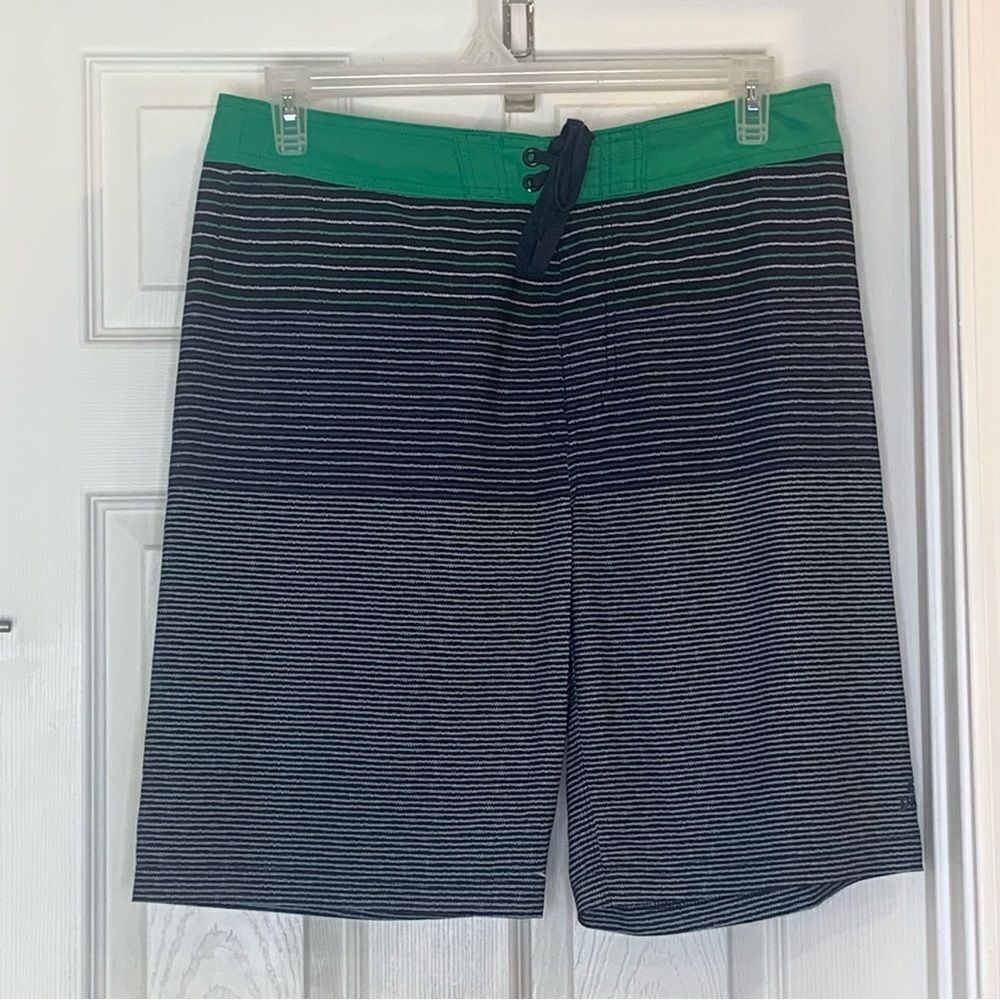 Prana Board Shorts Striped Size 34